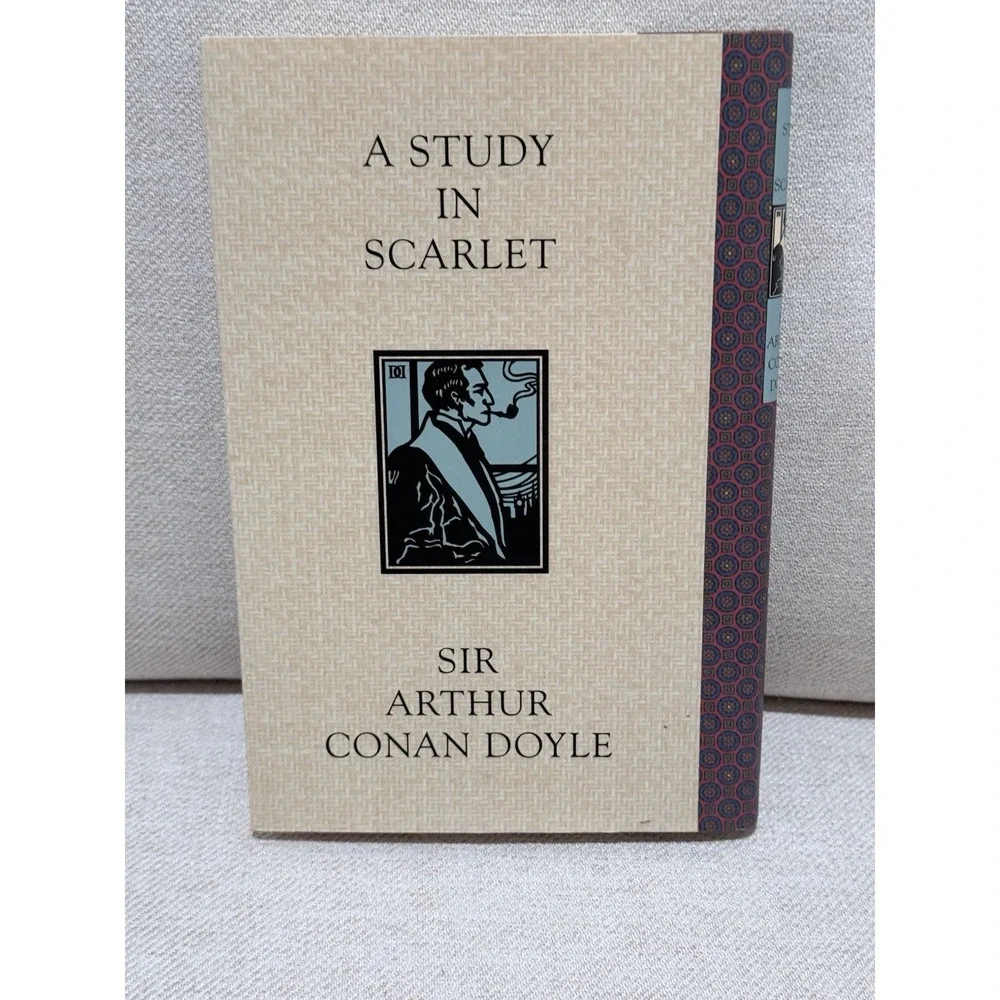 A Study In Scarlett Sherlock Holmes Sir Arthur Conan Doyle Hardcover 1994